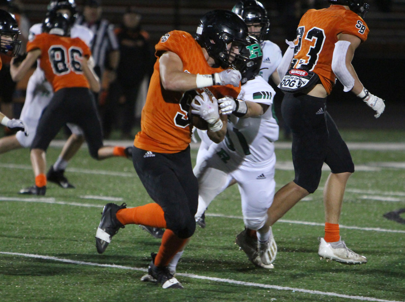 Eau Claire Regis at Stanley-Boyd football 10-8-21